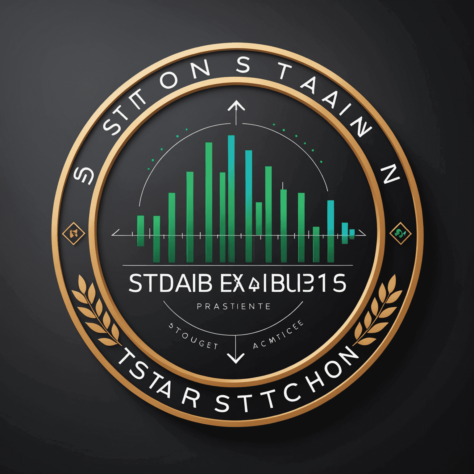 Station Trade Metrics Lab logo featuring a stylized chart and trading symbols